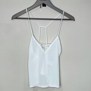 Millau White Camisole Top